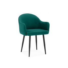 Стул на металлокаркасе Морено velutto 33 / черный | Интернет магазин мебели и декора LifeDekor