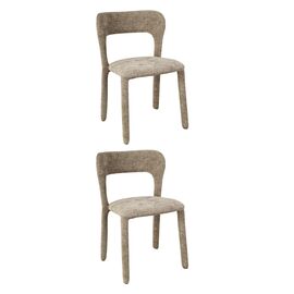 Стул обеденный Zuri серый 2 шт. | Интернет магазин мебели и декора LifeDekor