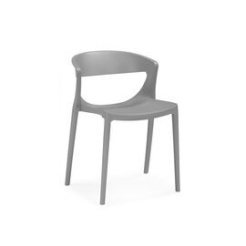 Пластиковый стул Градно жесткий серый | Интернет магазин мебели и декора LifeDekor