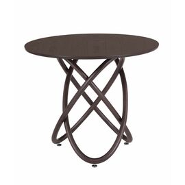 Стол не раскладной Линц 90 Red Black(Венге) | Интернет магазин мебели и декора LifeDekor