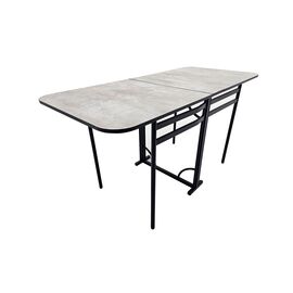 Стол-книжка Искра, Цемент, Черный муар | Интернет магазин мебели и декора LifeDekor