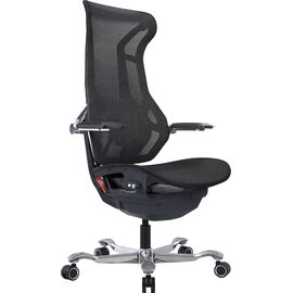 Эргономичное кресло Atom Black Сетка Черный | Интернет магазин мебели и декора LifeDekor