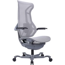 Эргономичное кресло Atom Grey Сетка Серый | Интернет магазин мебели и декора LifeDekor