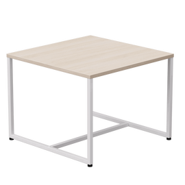 Стол журнальный Everprof EVO 604х604х460 Дуб Соната/Белый | Интернет магазин мебели и декора LifeDekor