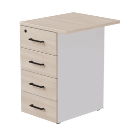 Тумба приставная Everprof EVO с топом 510х600x755 Белый/Дуб Соната | Интернет магазин мебели и декора LifeDekor