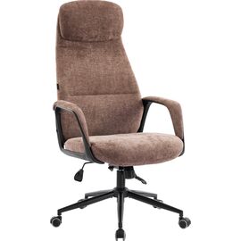 Кресло руководителя Everprof Otto Black Ткань Коричневый | Интернет магазин мебели и декора LifeDekor