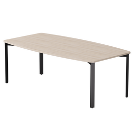 Стол переговорный Everprof EVO 2100х1100x755 Дуб Соната/Черный | Интернет магазин мебели и декора LifeDekor