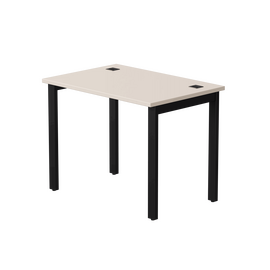 Стол прямой Everprof EVO на металлокаркасе 980х670х755 мм Кашемир/Черный | Интернет магазин мебели и декора LifeDekor