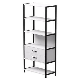 Набор стеллажных систем №5 Everprof EVO 830x385x1840 Белый/Черный | Интернет магазин мебели и декора LifeDekor