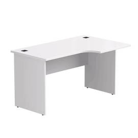 Стол эргономичный правый Everprof EVO опоры ЛДСП 1380х670(870)x755 мм Белый | Интернет магазин мебели и декора LifeDekor