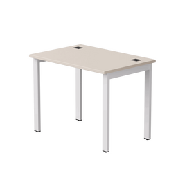 Стол прямой Everprof EVO на металлокаркасе 980х670х755 мм Кашемир/Белый | Интернет магазин мебели и декора LifeDekor