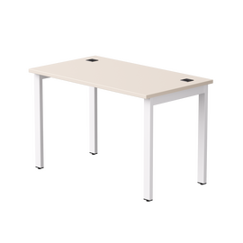 Стол прямой Everprof EVO на металлокаркасе 1180х670х755 мм Кашемир/Белый | Интернет магазин мебели и декора LifeDekor