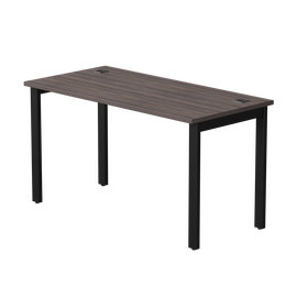 Стол прямой Everprof EVO на металлокаркасе 1380х670х755 мм Дуб Пасадена/Черный | Интернет магазин мебели и декора LifeDekor