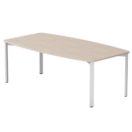 Стол переговорный Everprof EVO 2100х1100x755 Дуб Соната/Белый | Интернет магазин мебели и декора LifeDekor