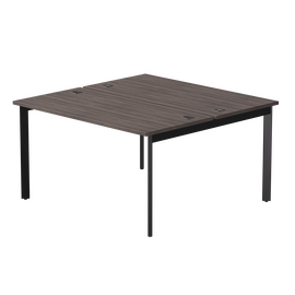 Бенч-система на 2 места Everprof EVO на металлокаркасе 1380х670(1370)x755 опоры 45гр Дуб Пасадена/Черный | Интернет магазин мебели и декора LifeDekor