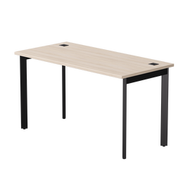 Стол прямой Everprof EVO на металлокаркасе 1380х670х755 мм опоры 45гр Дуб Соната/Черный | Интернет магазин мебели и декора LifeDekor