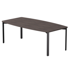 Стол переговорный Everprof EVO 2100х1100x755 Дуб Пасадена/Черный | Интернет магазин мебели и декора LifeDekor