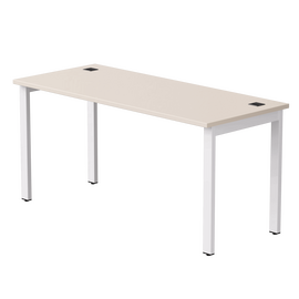 Стол прямой Everprof EVO на металлокаркасе 1580х670х755 мм Кашемир/Белый | Интернет магазин мебели и декора LifeDekor