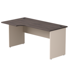 Стол эргономичный левый Everprof EVO опоры ЛДСП 1580х670(870)x755 мм Дуб Пасадена/Кашемир | Интернет магазин мебели и декора LifeDekor