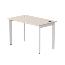 Стол прямой Everprof EVO на металлокаркасе 1180х670х755 мм опоры 45гр Кашемир/Белый | Интернет магазин мебели и декора LifeDekor