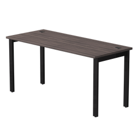 Стол прямой Everprof EVO на металлокаркасе 1580х670х755 мм Дуб Пасадена/Черный | Интернет магазин мебели и декора LifeDekor