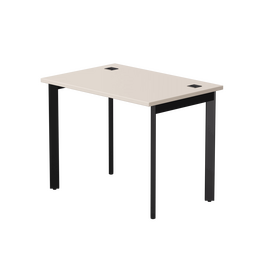 Стол прямой Everprof EVO на металлокаркасе 980х670х755 мм опоры 45гр Кашемир/Черный | Интернет магазин мебели и декора LifeDekor