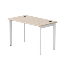 Стол прямой Everprof EVO на металлокаркасе 1180х670х755 мм опоры 45гр Дуб Соната/Белый | Интернет магазин мебели и декора LifeDekor