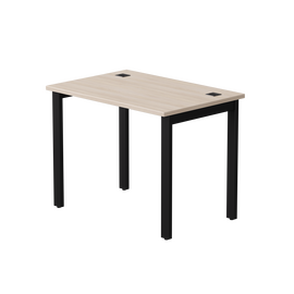 Стол прямой Everprof EVO на металлокаркасе 980х670х755 мм Дуб Соната/Черный | Интернет магазин мебели и декора LifeDekor
