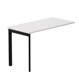 Брифинг-приставка Everprof EVO 1210х600x755 опоры 45гр Белый/Черный | Интернет магазин мебели и декора LifeDekor