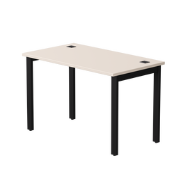 Стол прямой Everprof EVO на металлокаркасе 1180х670х755 мм Кашемир/Черный | Интернет магазин мебели и декора LifeDekor