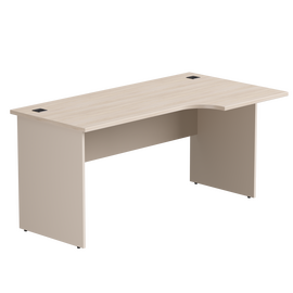 Стол эргономичный правый Everprof EVO опоры ЛДСП 1580х670(870)x755 мм Дуб Соната/Кашемир | Интернет магазин мебели и декора LifeDekor