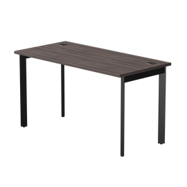 Стол прямой Everprof EVO на металлокаркасе 1380х670х755 мм опоры 45гр Дуб Пасадена/Черный | Интернет магазин мебели и декора LifeDekor