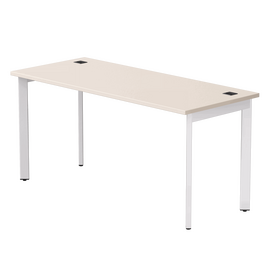 Стол прямой Everprof EVO на металлокаркасе 1580х670х755 мм опоры 45гр Кашемир/Белый | Интернет магазин мебели и декора LifeDekor