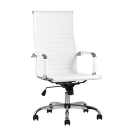 Кресло руководителя TopChairs City белое | Интернет магазин мебели и декора LifeDekor