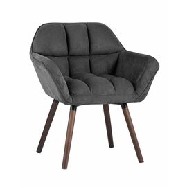 Кресло Брайан темно-серое | Интернет магазин мебели и декора LifeDekor