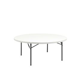 Стол круглый складной пластиковый Кейт 180 | Интернет магазин мебели и декора LifeDekor