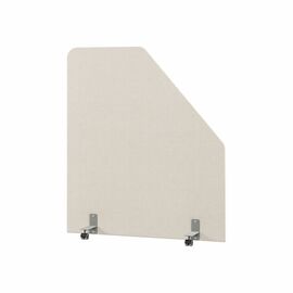 Перегородка акустическая со скосом Everprof EVO Acoustic на роликовых опорах 1400х28х1600 Ткань Romeo 02 | Интернет магазин мебели и декора LifeDekor