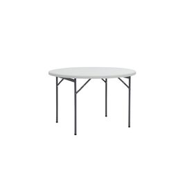 Стол круглый складной пластиковый Кейт 116 | Интернет магазин мебели и декора LifeDekor