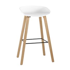 Стул барный LIBRA БЕЛЫЙ | Интернет магазин мебели и декора LifeDekor