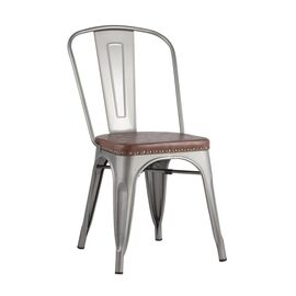 Стул TOLIX SOFT серебристый | Интернет магазин мебели и декора LifeDekor