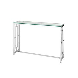 Консоль БРУКЛИН 115*30 серебро | Интернет магазин мебели и декора LifeDekor