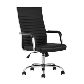 Кресло офисное TopChairs Unit черное | Интернет магазин мебели и декора LifeDekor