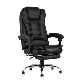 Кресло руководителя TopChairs President черное | Интернет магазин мебели и декора LifeDekor