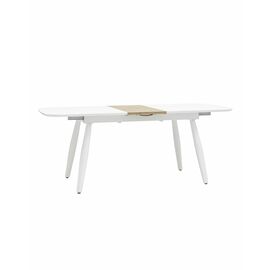 Стол обеденный Чикаго раскладной 160-200*90 белый | Интернет магазин мебели и декора LifeDekor