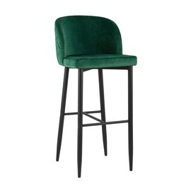 Стул барный Оскар велюр изумрудный | Интернет магазин мебели и декора LifeDekor