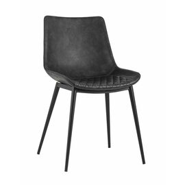 Стул TEXAS экокожа серый | Интернет магазин мебели и декора LifeDekor