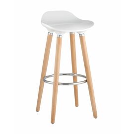 Стул барный Модерн белый | Интернет магазин мебели и декора LifeDekor