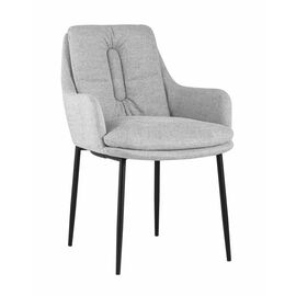 Кресло Саманта рогожка светло-серый | Интернет магазин мебели и декора LifeDekor