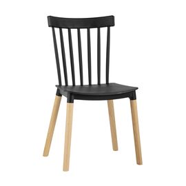 Стул Field пластик черный | Интернет магазин мебели и декора LifeDekor