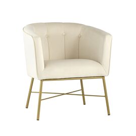 Кресло Шале велюр бежевый | Интернет магазин мебели и декора LifeDekor